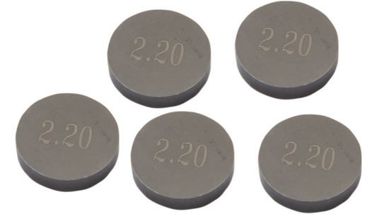 Prox - Valve Shim - 10.00 mm x 2.20 mm - 5 pack - Beta/Husaberg/KTM