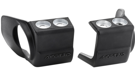 Acerbis - Shoe Protectors for Inverted Forks - Black - Beta/Honda/Kawasaki