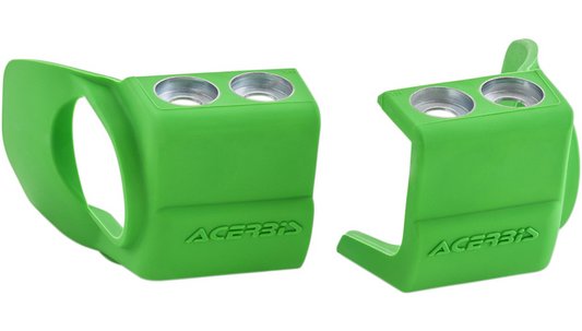 Acerbis - Shoe Protectors for Inverted Forks - Green - Beta/Honda/Kawasaki