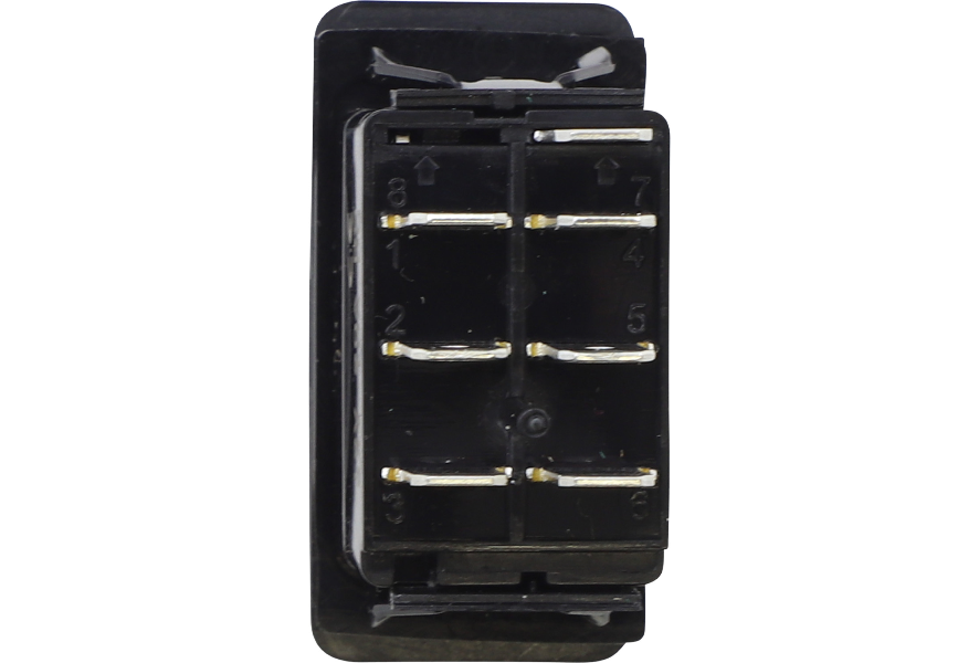 Moose Offroad - Rocker Switch -Winch - Red