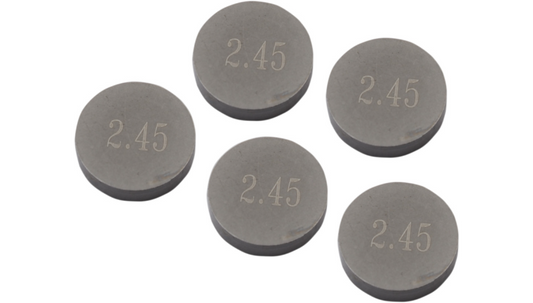 Prox - Valve Shim - 10.00 mm x 2.45 mm - 5 pack - Beta/Husaberg/KTM
