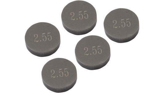 Prox - Valve Shim - 10.00 mm x 2.55 mm - 5 pack - Beta/Husaberg/KTM