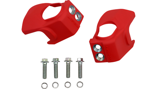 Acerbis - Fork Shoe Covers - Red - Beta