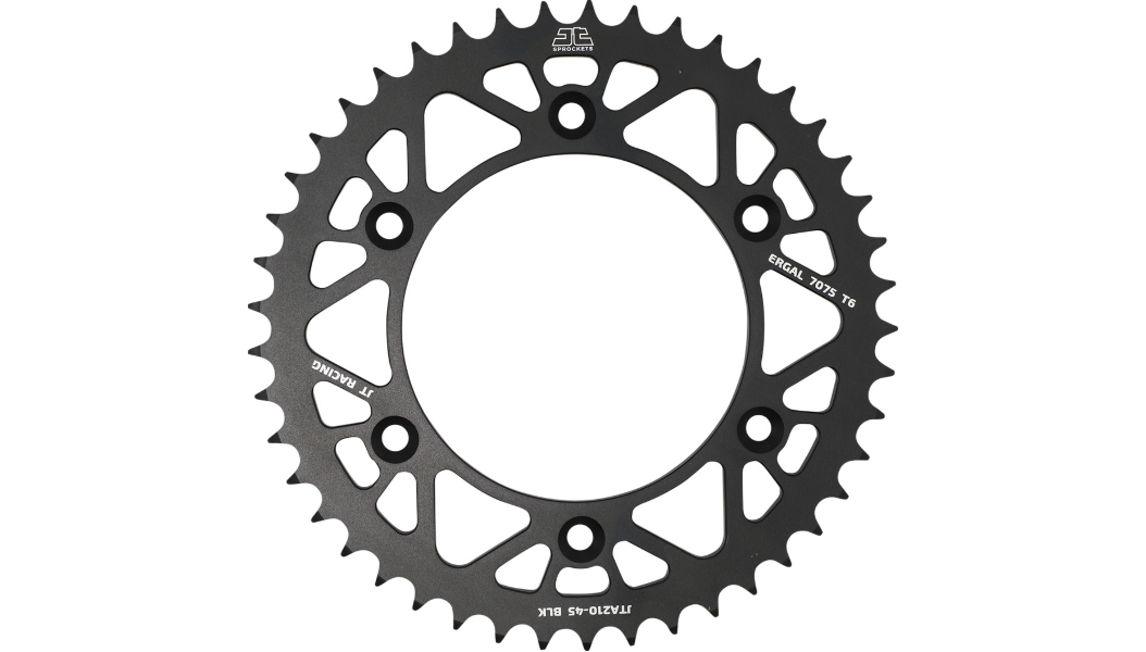 JT Sprockets - Rear Sprocket - Black - 45 Tooth - Beta/Honda