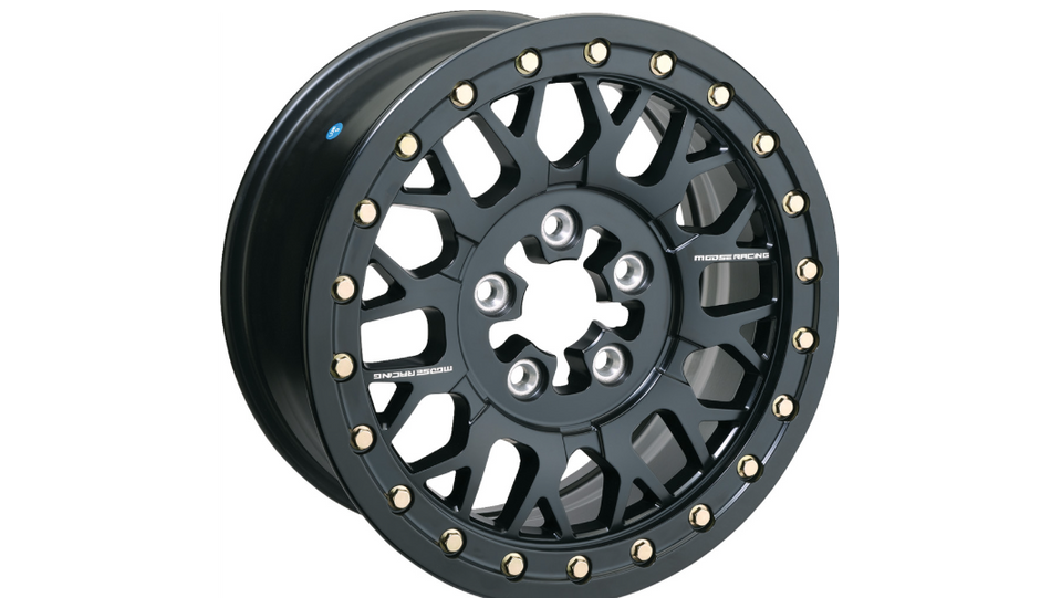 Moose Offroad - Wheel - 346X - Beadlock/5 Lug - Black - 15x7 - 5/4.5 - 5+2