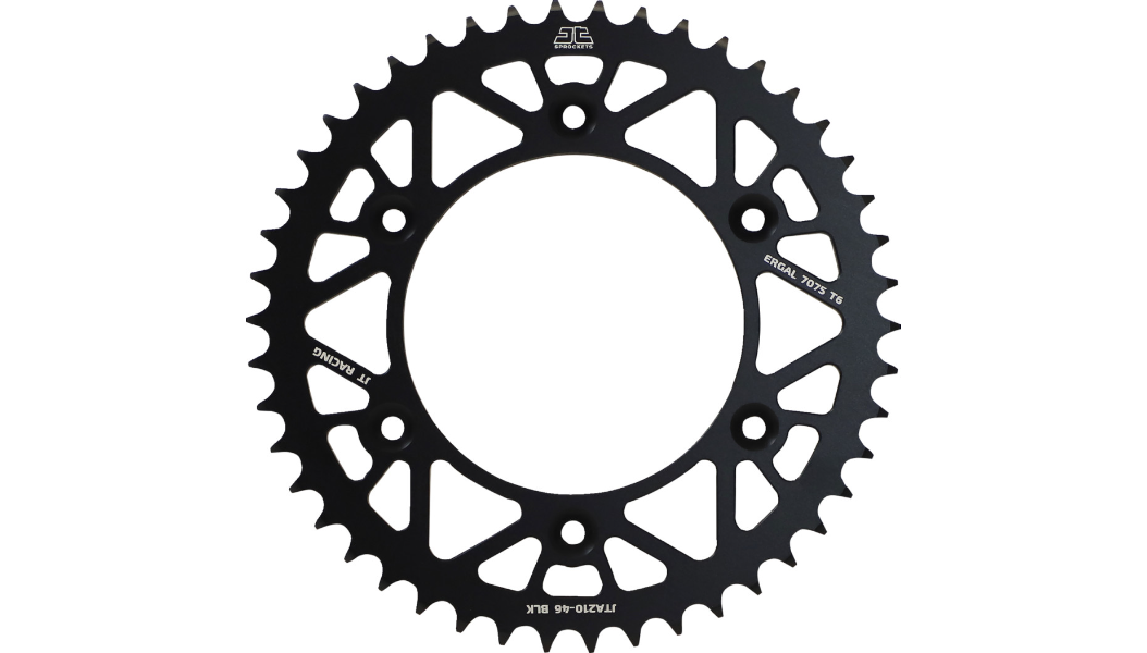 JT Sprockets - Rear Sprocket - Black - 46 Tooth - Beta/Honda