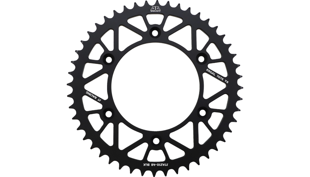 JT Sprockets - Rear Sprocket - Black - 48 Tooth - Beta/Honda