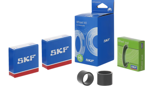 SKF - Wheel Bearings with Spacers/Seals Kit - Front - Beta