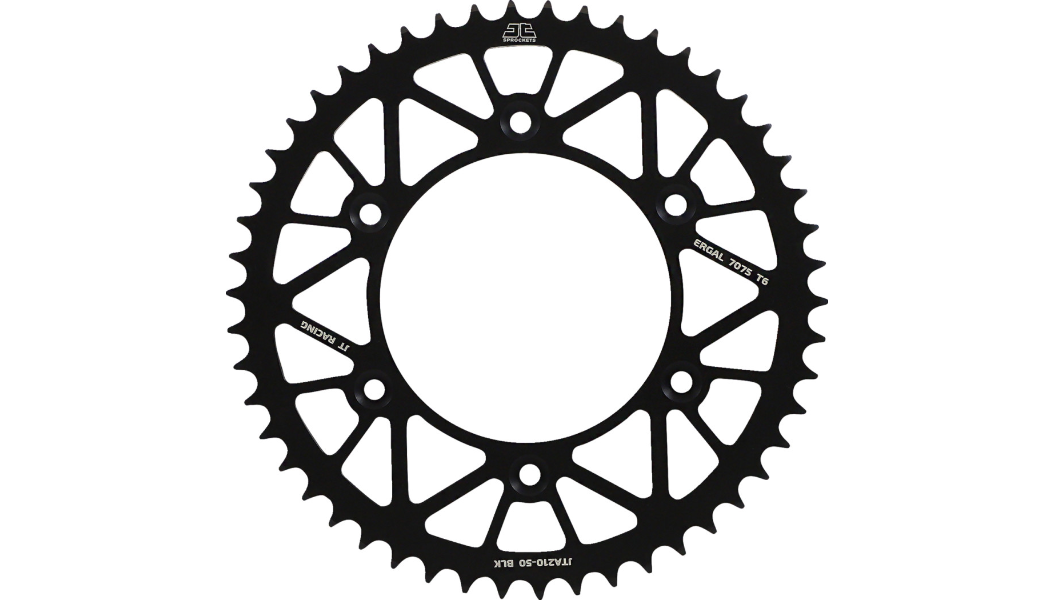 JT Sprockets - Rear Sprocket - Black - 50 Tooth - Beta/Honda