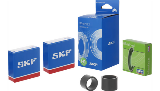SKF - Wheel Bearings with Spacers/Seals Kit - Front - Beta