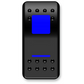 Moose Offroad - Rocker Switch - On/Off - Blue