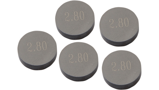 Prox - Valve Shim - 10.00 mm x 2.80 mm - 5 pack - Beta/Husaberg/KTM