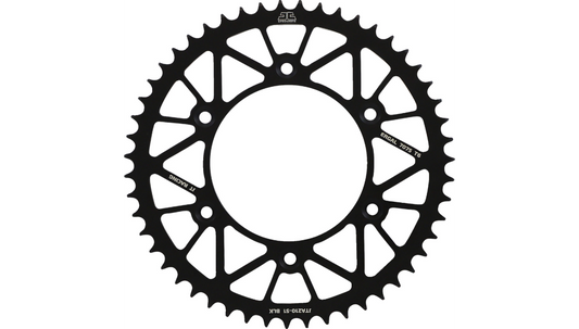 JT Sprockets - Rear Sprocket - Black - 51 Tooth - Beta/Honda