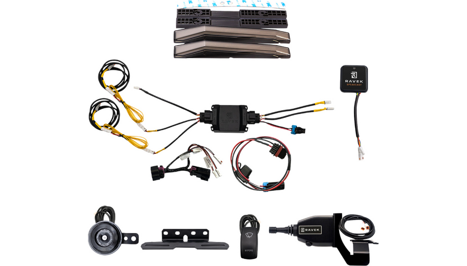Pre-Order - RAVEK - CFMOTO U10 PRO - Turn Signal Kit – GEN3 Speakeasy™ - Lever