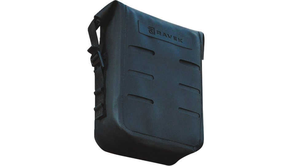 Ravek - MOLLE Zipperless Pouch - Waterproof - Black