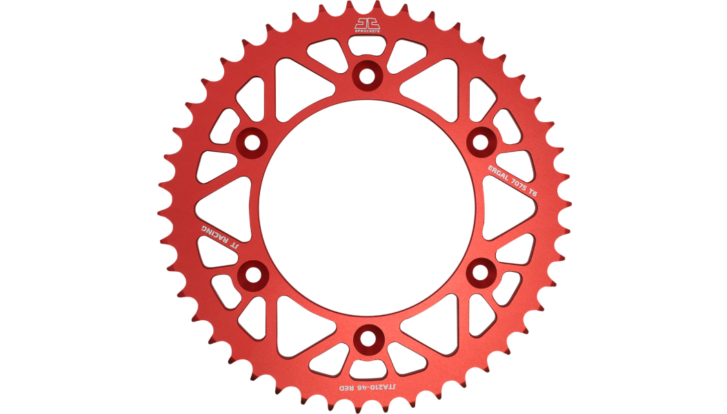 JT Sprockets - Rear Sprocket - Red - 46 Tooth - Beta/Honda