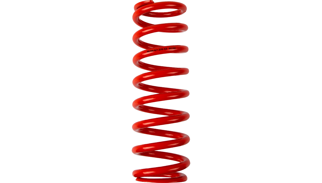 Moose Offroad - Shock Spring - 59/62 mm OD - 45 n/mm - Red - Beta/Gas Gas/Husqvarna+