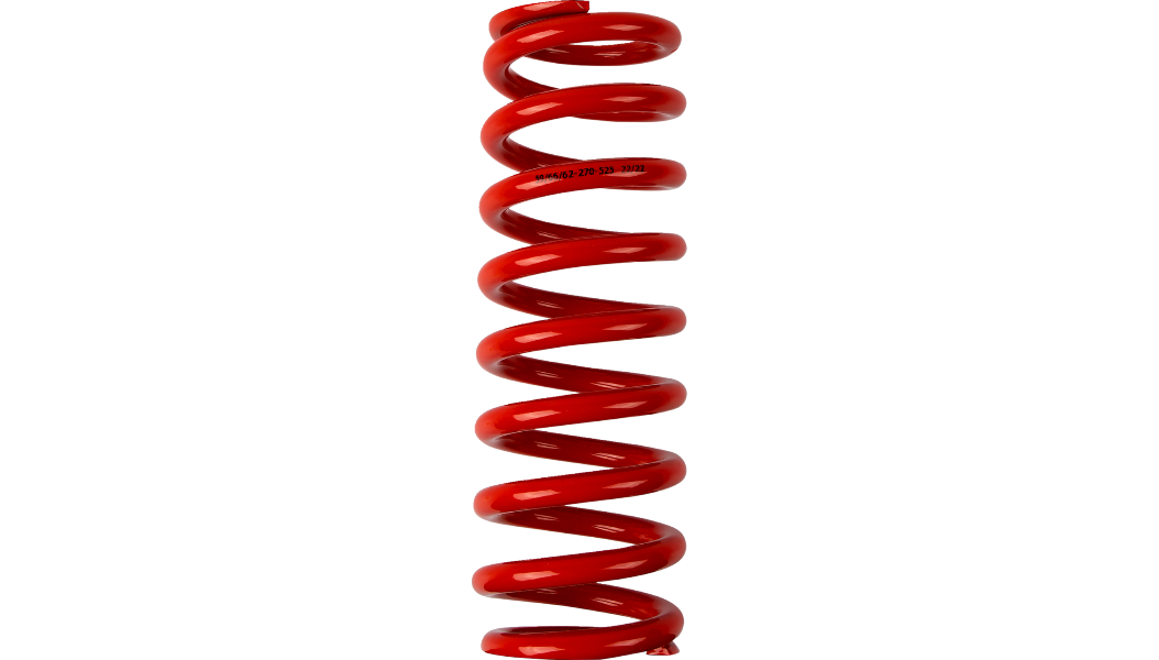 Moose Offroad - Shock Spring - 59/62 mm OD - 52.5 n/mm - Red - Beta/Suzuki/Yamaha+