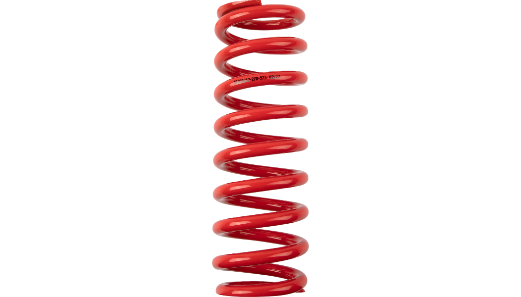 Moose Offroad - Shock Spring - 59/62 mm OD - 57.5 n/mm - Red - Beta/Honda/Husqvarna+