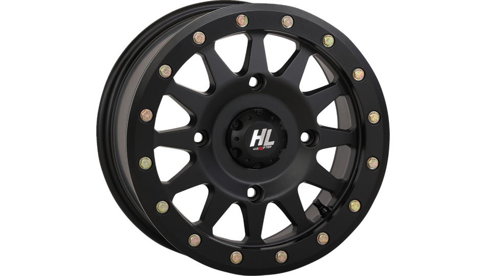 High Lifter - Wheel - HLA1 Beadlock - Matte Black - 15x7 - 5/4.5 - 5+2 (+40 mm)