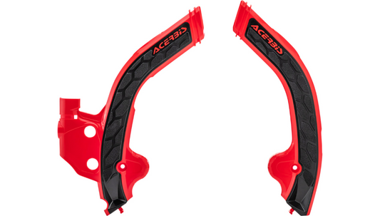 Acerbis - X-Grip Frame Guards - Red/Black - Beta '20-'24