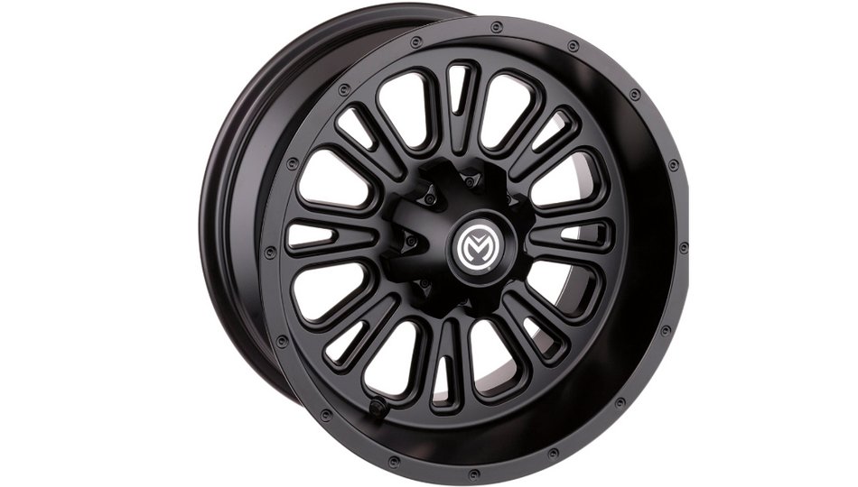 Moose Offroad - Wheel - 399X - Black - 12x7 - 4/110 - 4+3