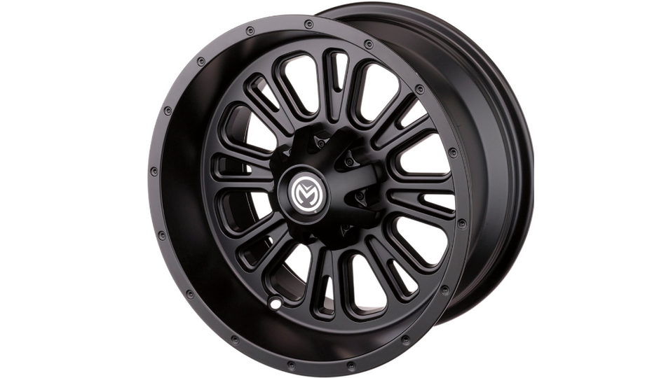 Moose Offroad - Wheel - 399X - Black - 14x7 - 4/110 - 4+3