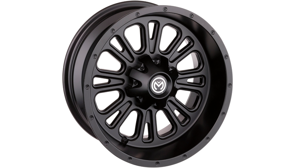 Moose Offroad - Wheel - 399X - Black - 14x8 - 4/110 - 4+4