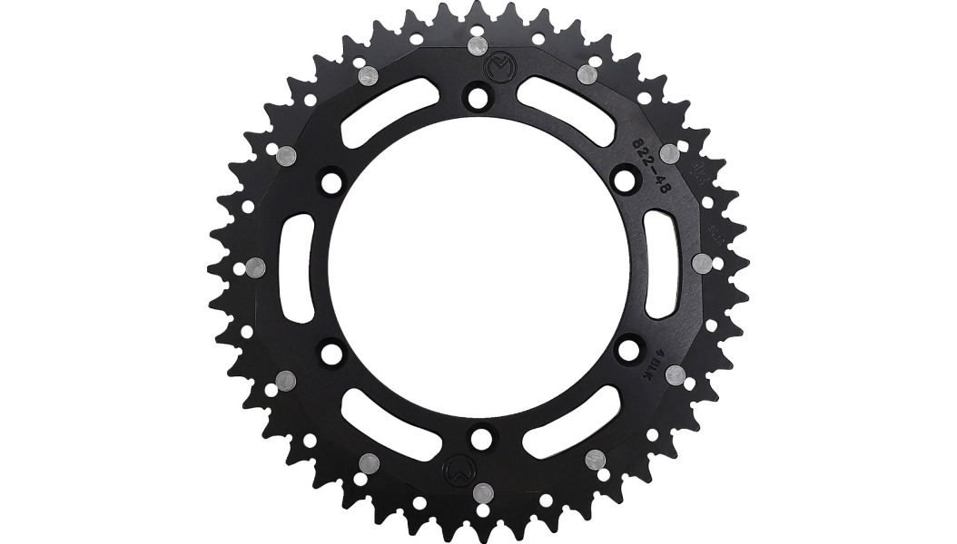 Moose Offroad - Dual Sprocket - Black - 48 Tooth - Beta/Gas Gas/Suzuki