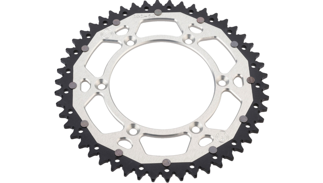 Moose Offroad - Dual Sprocket - Silver - 49 Tooth - Beta/Gas Gas/Suzuki
