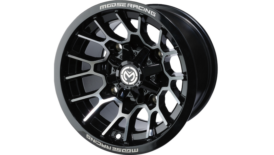 Moose Offroad - Wheel - 24X - Black - 12x8 - 4/110 - 4+4