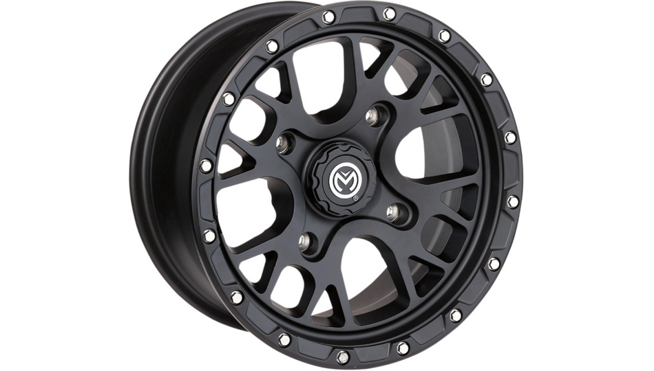 Moose Offroad - Wheel - 545X - Black - 14x7 - 4/110 - 5+2