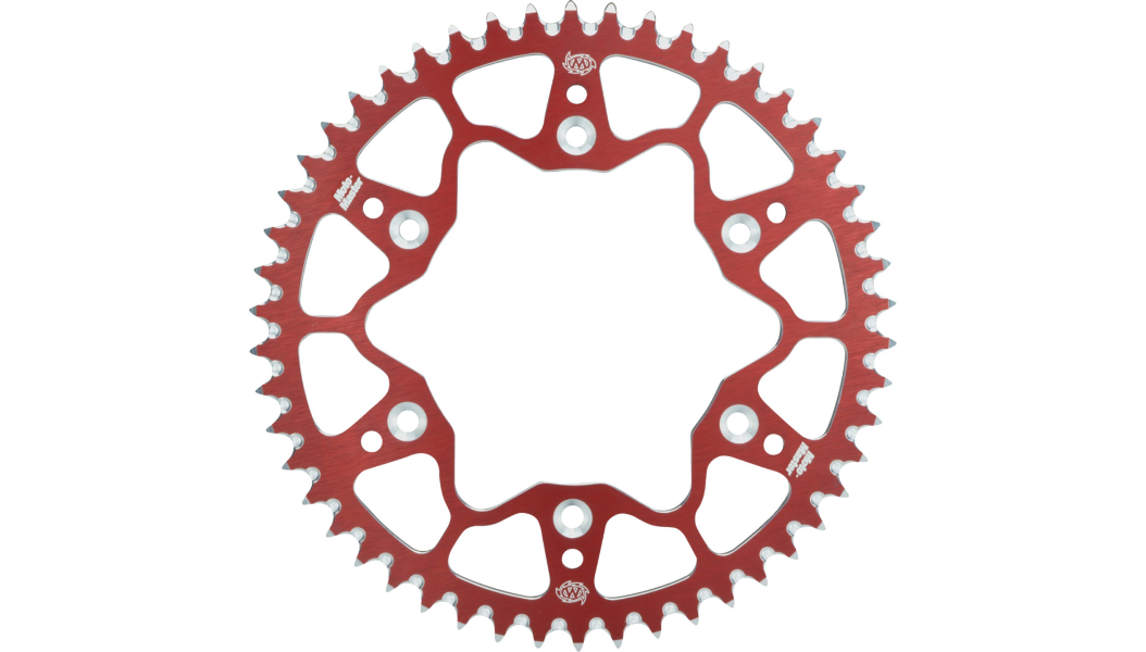 Moto-Master - 7075 Aluminum Rear Sprocket - 51 Tooth - Red - Beta/Gas Gas/Husqvarna+