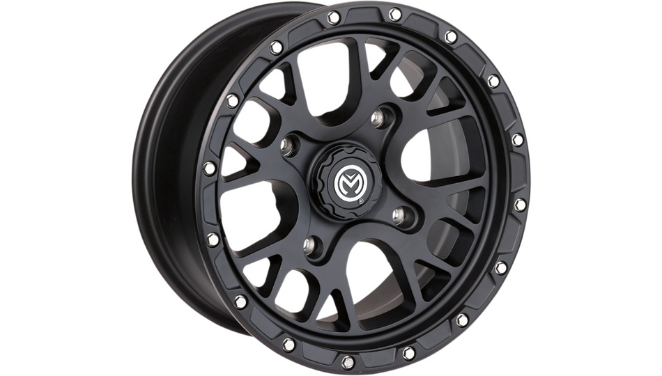 Moose Offroad - Wheel - 545X - Black - 15x7 - 4/110 - 4+3