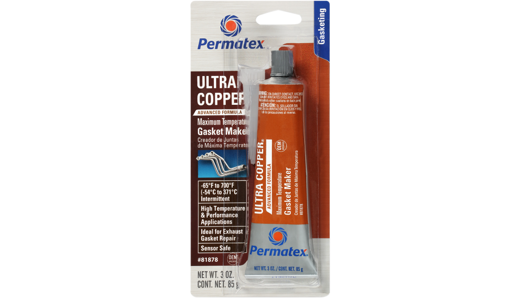 Copper Rtv Permatex - Ultra Copper® Maximum Temperature RTV Silicone Gasket Maker ...