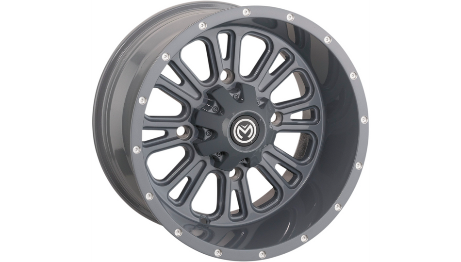 Moose Offroad - Wheel - 399X - Gray - 12x7 - 4/110 - 4+3