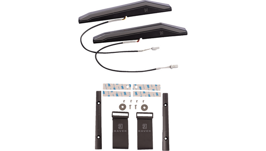 Ravek - Apex Lights™ - Running - White - Yamaha Viking