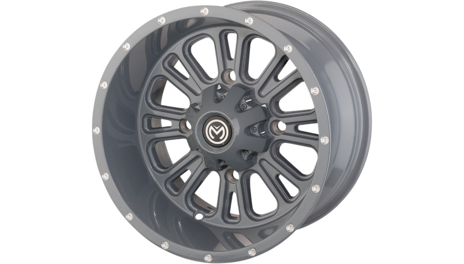 Moose Offroad - Wheel - 399X - Gray - 14x8 - 4/110 - 4+4