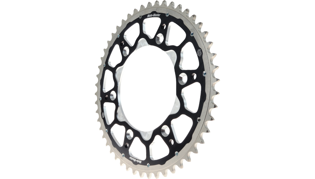 Moto-Master - Fusion Series Dual Ring Rear Sprocket - 48 Tooth - Black - Beta/Gas Gas/Husqvarna+