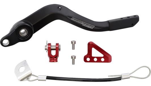 Moose Offroad - Brake Pedal - Red - Beta
