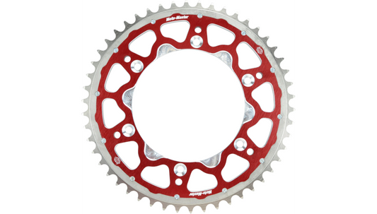 Moto-Master - Fusion Series Dual Ring Rear Sprocket - 50 Tooth - Red - Beta/Gas Gas/Husqvarna+