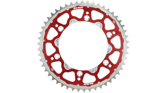 Moto-Master - Fusion Series Dual Ring Rear Sprocket - 52 Tooth - Red - Beta/Gas Gas/Husqvarna+