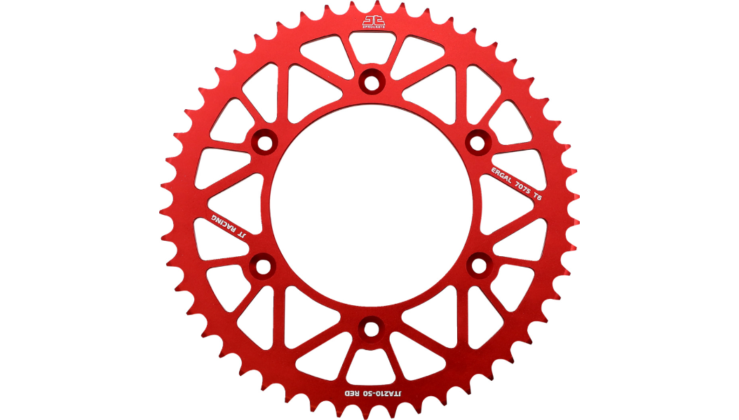 JT Sprockets - Rear Sprocket - Red - 50 Tooth - Beta/Honda
