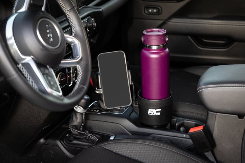 Rough Country - 2 in 1 Expanding Cup and Phone Holder