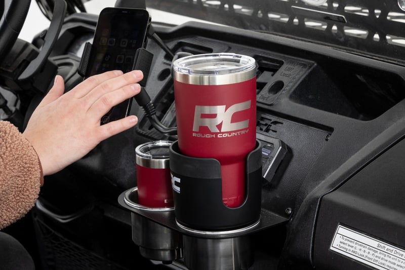 Rough Country - 2 in 1 Expanding Cup and Phone Holder