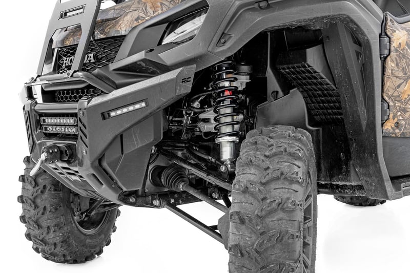 Rough Country - M1 Front Coil Over Shocks - Ride Height Adjust | Honda Pioneer 1000-5