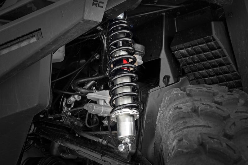 Rough Country - M1 Front Coil Over Shocks - Ride Height Adjust | Honda Pioneer 1000-5