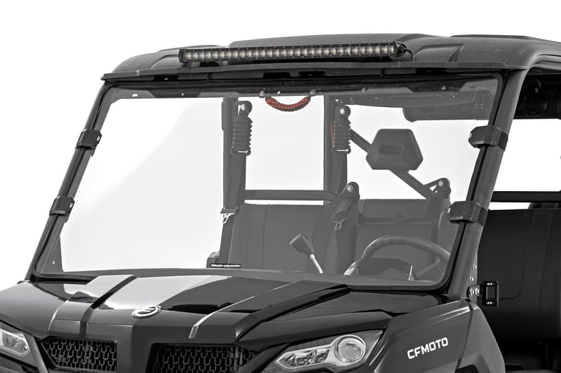 Rough Country - Full Windshield - Scratch Resistant | CF Moto UForce 1000/1000XL