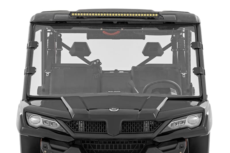 Rough Country - Full Windshield - Scratch Resistant | CF Moto UForce 1000/1000XL