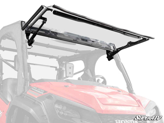 SuperATV - Honda Pioneer 1000 MaxDrive Power Flip Windshield